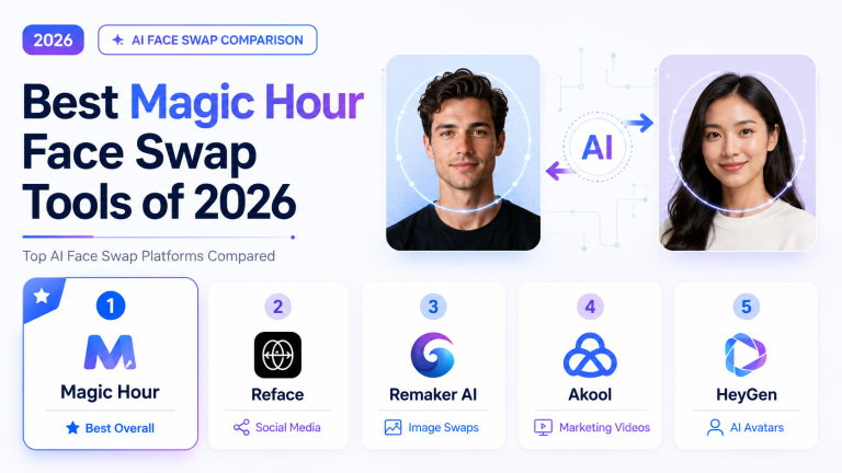 Magic hour face swap tools
